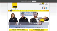 Desktop Screenshot of idealcleaning.co.uk